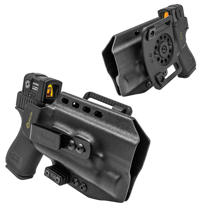 GRITR OMNI IWB/OWB Ambidextrous Kydex Holster Fits Glock Models w/ TLR-1