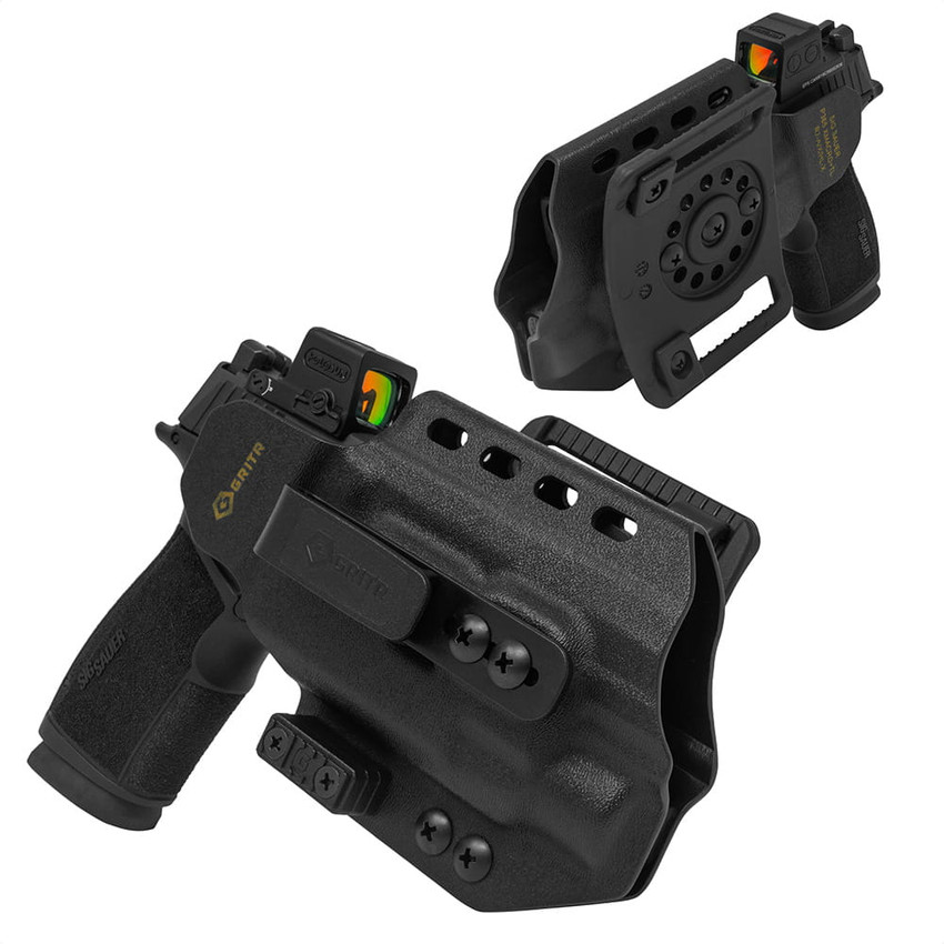 GRITR OMNI IWB/OWB Ambidextrous Kydex Holster Fits Sig P365-XMACRO w/ TLR7-A
