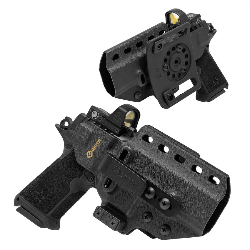 GRITR OMNI IWB/OWB Ambidextrous Kydex Holster Fits Staccato HD C3.6, C4X, P4, P4X, P4.5