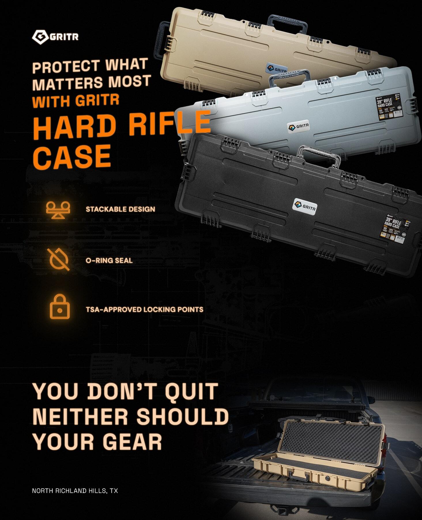 Hard Rifle Case