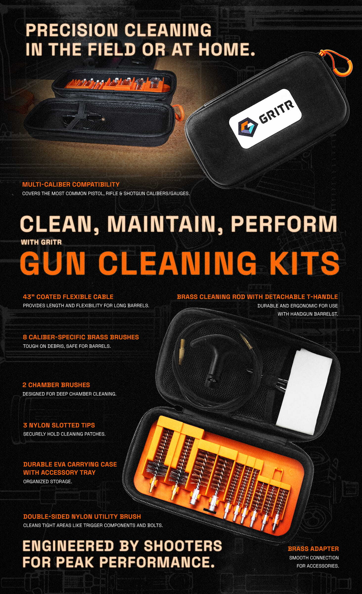 Gun Multi Cleaning Kits