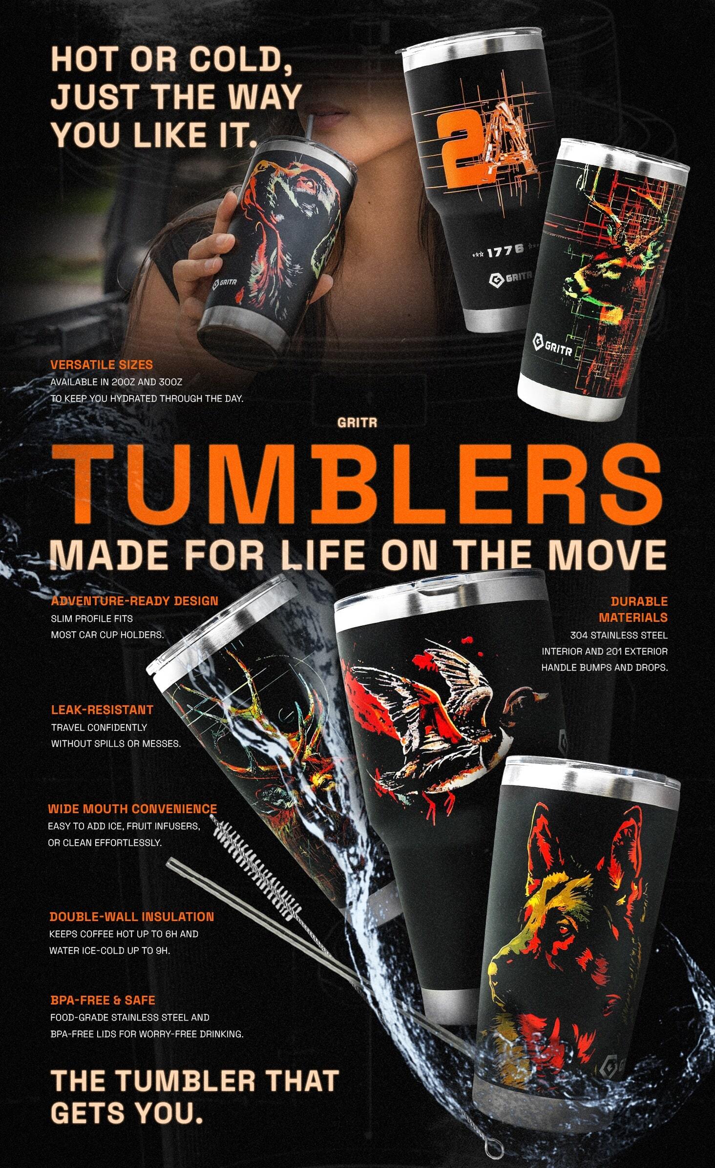 Stainless Steel Tumblers