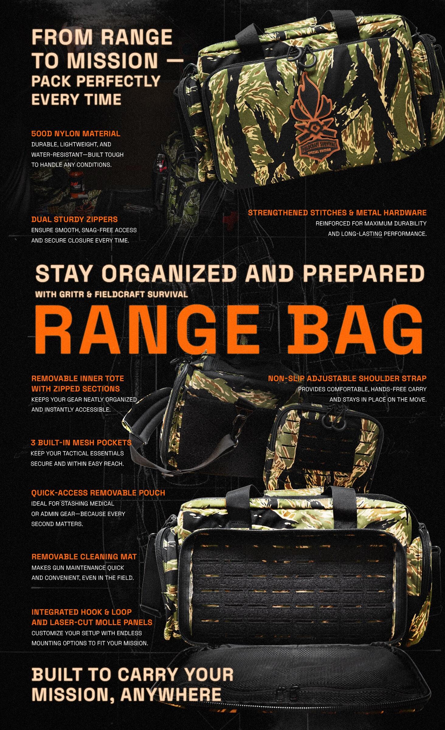Survival Tactical Range Bag