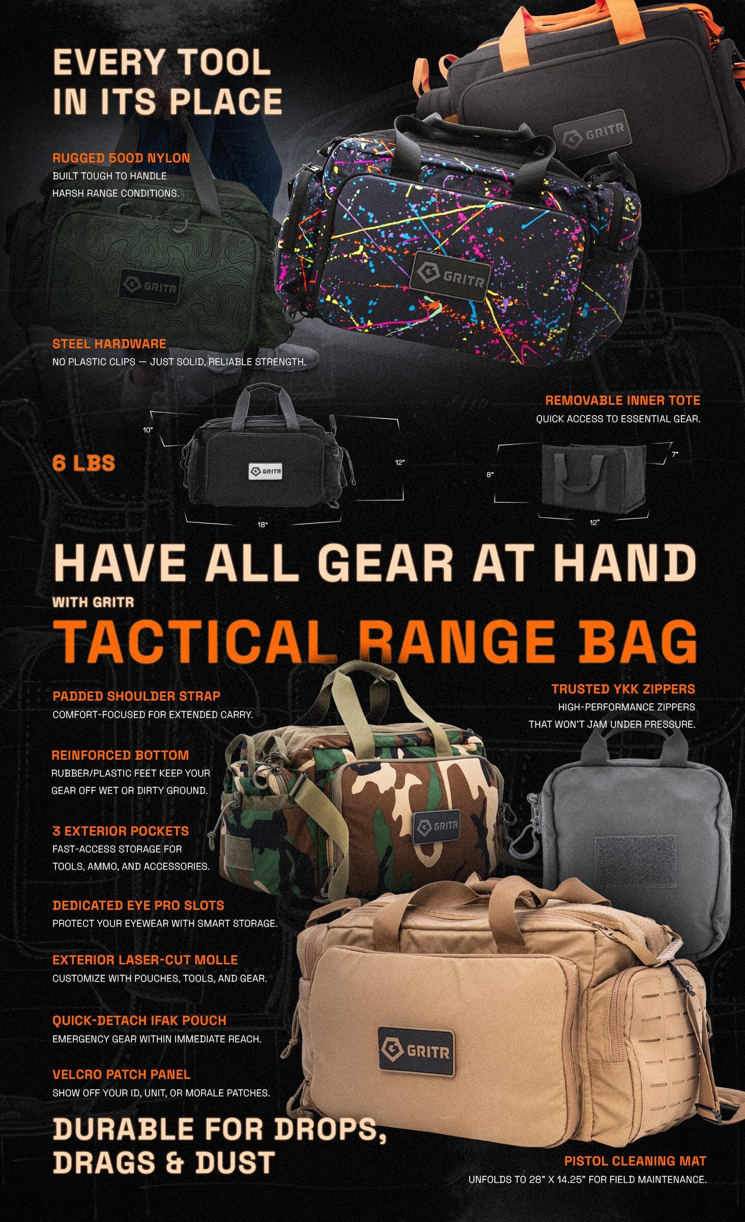 Tactical Range Bag
