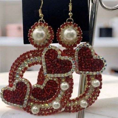 One-of-a-Kind Crystal Earrings – Assorted Styles & Colors