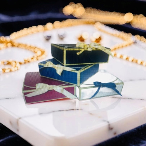 Myster Jewelry Boxes (C) Gold Tone Gold Plated Fashion Jewelry