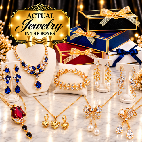 Myster Jewelry Boxes (C) Gold Tone Gold Plated Fashion Jewelry