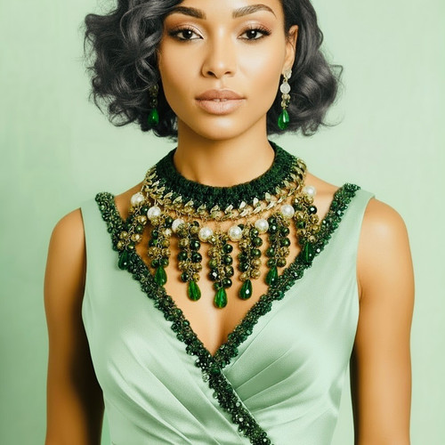 Lovely Crystal Necklace