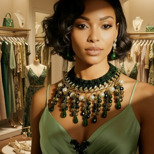 Lovely Crystal Necklace