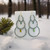 Crystal Earrings – Hand-Designed | Choose Your Favorite Color