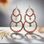Crystal Earrings – Hand-Designed | Choose Your Favorite Color