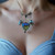 Handmade Crystal Pendant Necklaces | Sterling Silver Chains | Different Styles | Made in the USA