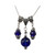 Handmade Crystal Pendant Necklaces | Sterling Silver Chains | Different Styles | Made in the USA