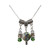 Handmade Crystal Pendant Necklaces | Sterling Silver Chains | Different Styles | Made in the USA