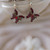 Crystal Earrings Hand Designed – Same Style, Different Colors