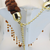 Handcrafted Crystal Jewelry Set with Hand-Braided Neckline