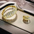 One-of-a-Kind 18K Gold-Plated Jewelry Set – Necklace, Earrings, Bracelet Ring &