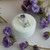 925 Sterling Silver Ring with Violet Gemstone – Stamped 925