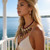 Hand-Crocheted Burgundy Crystal Necklace & Earrings – Handmade Statement Jewelry