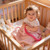 Pink Jawbreaker – Polar Fleece Baby Blanket, French Design Hand-Crocheted Border