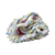 Pink Rainbow Cotton Candy – Polar Fleece Baby Blanket / French Design Hand-Crocheted Border