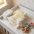 French Design Yellow Polar Fleece Baby Blanket – Hand Crocheted Border