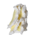 French Design Yellow Polar Fleece Baby Blanket – Hand Crocheted Border