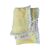 Rainbow Cotton Candy/ Yellow Polar Fleece Baby Blanket – Cochet Border