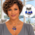 Blue Crystal Angel Necklace – Stamped 925 Sterling Silver