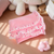 Pink Peppermint Polar Fleece Baby Blanket – French Design, Hand-Crocheted Border