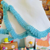Sassy Girl* Polar Fleece Baby Blanket /French Design &  Hand Crocheted  Border-