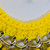 Crystal Necklace & Matching Earrings – Yellow Crystal Statement Necklace
