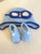 Handmade Baby Aviator Hat & Booties Set – Made in the U.S.A.