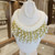 Pure Elegance Crystal Necklace Set – Hand Designed with Braided Silk Rope Neckline