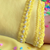 Banana Cotton Candy Yellow Polar Fleece Baby Blanket – Country Look Hand-Crocheted Border