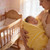 Banana Cotton Candy Yellow Polar Fleece Baby Blanket – Country Look Hand-Crocheted Border