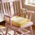 Banana Cotton Candy Yellow Polar Fleece Baby Blanket – Country Look Hand-Crocheted Border