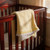 Banana Cotton Candy Yellow Polar Fleece Baby Blanket/ French Design – Hand-Crocheted Border