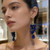 Crystal Cluster Earrings – Hand-Designed | Choose Your Favorite Color