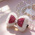 One-of-a-Kind Pink & White Bling Hair Bow – Handmade in Mexico