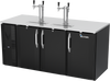 VDD72HC-B | 72" Direct Draw Dispenser in Black