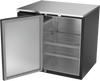 VBB36HC-F-B | 36" Solid Door Food Rated Back Bar in Black