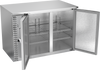 VBB48HC-S | 48" Solid Doors Back Bar in Stainless Steel