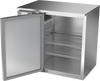 VBBN36HC-F-S | 36" Narrow Depth Solid Door Food Rated Back Bar in Stainless Steel