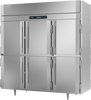 RS-3D-S1-PT-HD-HC | Ultraspec Half Solid Door Pass-Thru Refrigerator