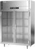 RSA-2N-S1-G-HC | Ultraspec Extra Wide Narrow Depth Glass Door Reach-In Refrigerator