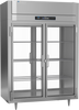 RSA-2D-S1-EW-PT-G-HC | Ultraspec Extra Wide Pass-Thru Glass Door Refrigerator