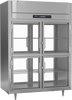 FS-2D-S1-EW-PT-HG-HC | Ultraspec Extra Wide Pass-Thru Half Glass Door Freezer