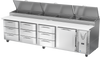 VPPD119HC-9 | 119" Pizza Prep Table