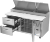 VPPD67HC-2 | 67" Pizza Prep Table